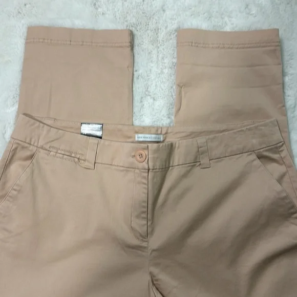 NWT, New York and Company, blush slacks, size 14 - Picture 2 of 4